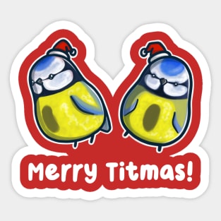 Merry Titmas Sticker